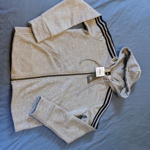 New! Adidas - Zip Up Hoodie - Boys Small (8-10)